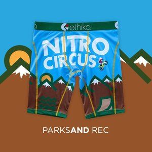 Men's Ethika Nitro Circus Parks & Rec Staple XL